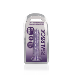 Realrock by shots Rechtdoor Realistische Dildo met Zuignap - 6'' / 14,5 (8714273524201)