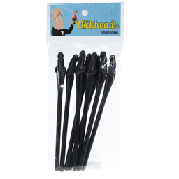 S-line by shots Groom Straws - Zwart (8714273044068)