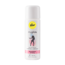 Pjur MyGlide - Stimulating Waterbased Lubricant for Women - 1 fl oz / 30 ml (827160104658)