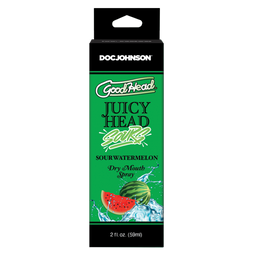 Doc johnson Juicy Head - Dry Mouth Spray - Sour Watermelon - 2 fl oz / 60 ml (782421088583)