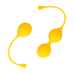 Loveline by shots Silicone Kegel Ballen Trainingsset - Carambola (8714273051547)