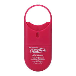 Doc johnson Juicy Head - Dry Mouth Spray To-Go - Aardbei - 0.3 fl oz / 9 ml (782421083830)