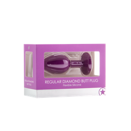 Ouch! by shots Diamanten Butt Plug - Regular (8714273786258)