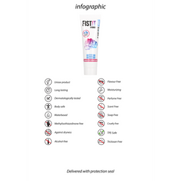 Fist it by shots Hybride Lubricant - 0,8 fl oz / 25 ml (8714273936325)