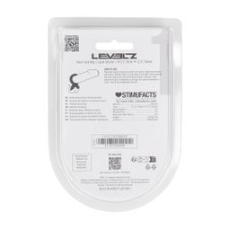 Levelz by shots Pencil Liquid Silicone Cockring - Zwart (8714273063588)