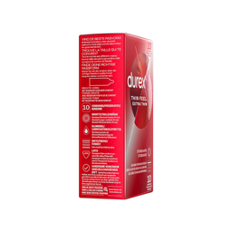 Durex Dunne Gevoel Extra Dun - Condooms - 10 Stuks (5410036305560)