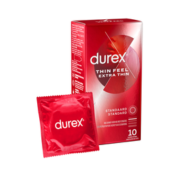 Durex Dunne Gevoel Extra Dun - Condooms - 10 Stuks (5410036305560)