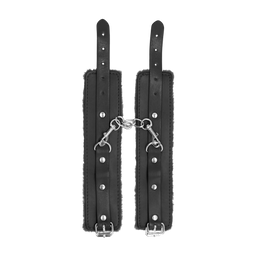 Ouch! by shots Pluche Leren Handboeien (8714273927682)