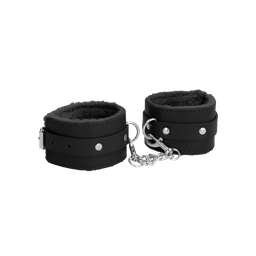 Ouch! by shots Pluche Leren Handboeien (8714273927682)