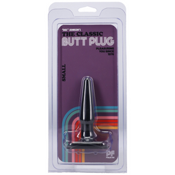 Doc johnson Classic Butt Plug - Klein - Zwart (782421110406)