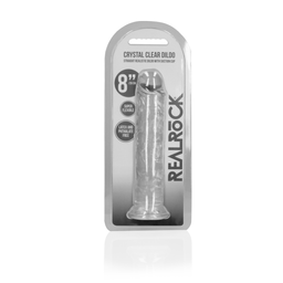 Realrock by shots Rechtdoor Realistisch Dildo met Zuignap - 8'' / 20 (8714273524973)