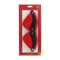 Ouch! by shots Milan Collectie - Blinddoek - Zwart/Rood (8714273055972)