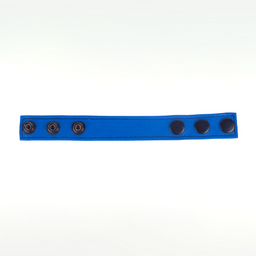 Red leather Cocky - Verstelbare Leren Cockring - Blauw (3662811297153)