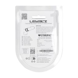 Levelz by shots 2 Loop Siliconen Cockring - Zwart (8714273063687)