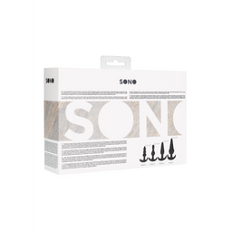 Sono by shots No.80 - 4-delige Butt Plug Set (8714273524584)
