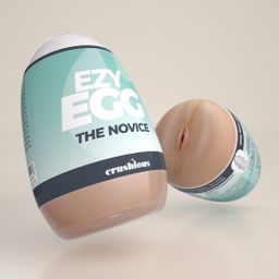 Crushious Ezy Egg - Masturbator Ei - De Beginner - Turquoise (7403254162006)