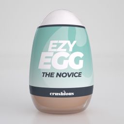 Crushious Ezy Egg - Masturbator Ei - De Beginner - Turquoise (7403254162006)