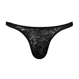 Male power Bong Thong - S/M - Zwart (845830054409)