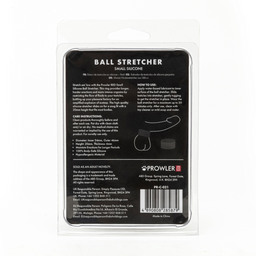 Prowler red Silicone Ball Stretcher - Klein - Zwart (4890808285879)