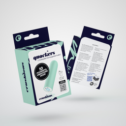 Crushious Quackers - USB Oplaadbare Vibrerende Bullet - Muntgroen (7403254156548)