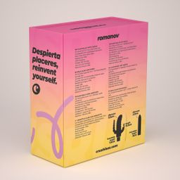 Crushious Romanov - Classic Vibrator with Removable Silicone Sleeve - Black/Golden (7403254162082)