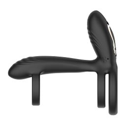 Crushious Tornado - Rotating Penis Armour - Black (7403254162167)