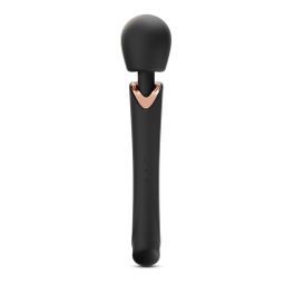 Crushious Holly - Rechargeable Wand Massager - Black (7403254162105)