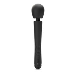 Crushious Holly - Rechargeable Wand Massager - Black (7403254162105)