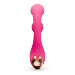 Crushious Pleaser - Vibrator with Rotating Stimulation - Pink (7403254162112)