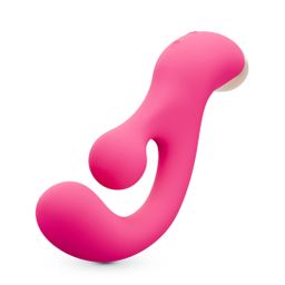 Crushious Pleaser - Vibrator with Rotating Stimulation - Pink (7403254162112)