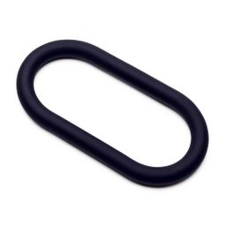 Perfectfitbrand Siliconen Hefty Wrap Ring - Cockring - 9 / 22,9 cm - Zwart (628430541537)