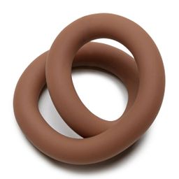 Perfectfitbrand Siliconen Hefty Wrap Ring - Cockring - 9 / 22,9 cm - Huidskleur 2 (628430541421)