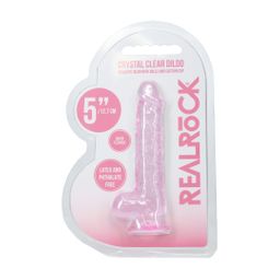 Realrock by shots Realistische Dildo met Ballen - 5 / 12,7 cm - Roze (8714273061508)