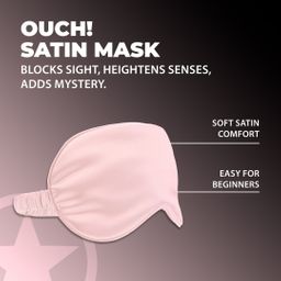 Ouch! by shots Satin Mask - Poederroze (8714273028181)
