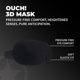 Ouch! by shots 3D Mask - Zwart (8714273028235)