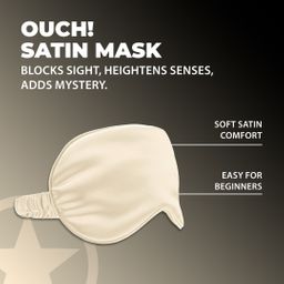 Ouch! by shots Satin Mask - Goud (8714273028143)