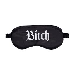 Ouch! by shots Bitch - Gedrukte Satijnen Masker - Zwart (8714273028440)