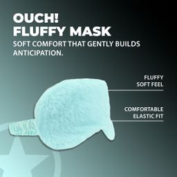 Ouch! by shots Fluffy Mask - Poederblauw (8714273028358)
