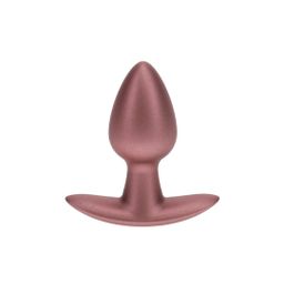 Ouch! by shots Zachte Silicone Anale Plug - Klein - 2,6 / 6,5 cm - Roségoud (8714273056849)