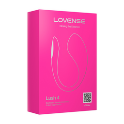 Lovense Lush 4 - Krachtige App-gestuurde Draagbare G-spot Ei Vibrator - Roze (6972677430456)