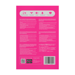 Lovense Lush 4 - Krachtige App-gestuurde Draagbare G-spot Ei Vibrator - Roze (6972677430456)