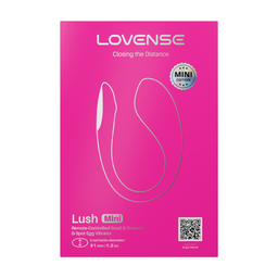 Lovense Lush Mini - Krachtige Afstandsbediende Draagbare G-Spot Ei Vibrator - Roze (6972677430500)