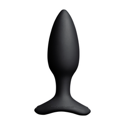 Lovense Hush 2 - App-bestuurde Vibrerende Buttplug - 1,5 / 3,8 cm - Zwart (728360599803)