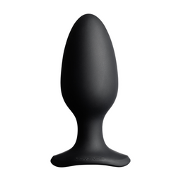 Lovense Hush 2 - App-bestuurde Vibrerende Anale Plug - 2,25 / 5,7 cm - Zwart (728360599827)
