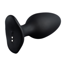 Lovense Hush 2 - App-bestuurde Vibrerende Anale Plug - 2,25 / 5,7 cm - Zwart (728360599827)