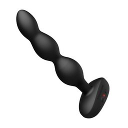 Lovense Ridge - App-bestuurde Vibrerende en Draaiende Anale Parels - Zwart (6972677430142)