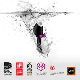 Satisfyer Pinguïn - Air Pulse Stimulator - Zwart/Wit (4049369015108)