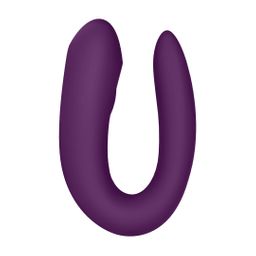 Satisfyer Double Joy - Partner Vibrator - Violet (4061504002408)
