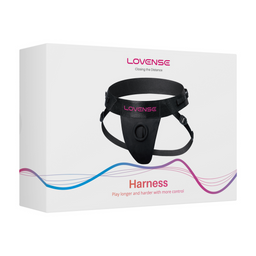 Lovense Strapless Harnas voor Lapis Dubbel Eind Vibrerende Strap-on - Zwart/Roze (6972677430265)