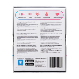 Lovense Ferri - Magnetische App-gestuurde Clitorale Panty Vibrator - Roze/Zwart (728360599681)